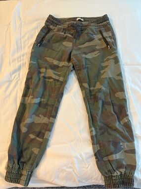 TNA Green Camo Joggers
